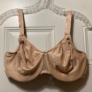 Chantelle Nude Lace Underwire Full Coverage Bra - Women Intimates 34DDDD